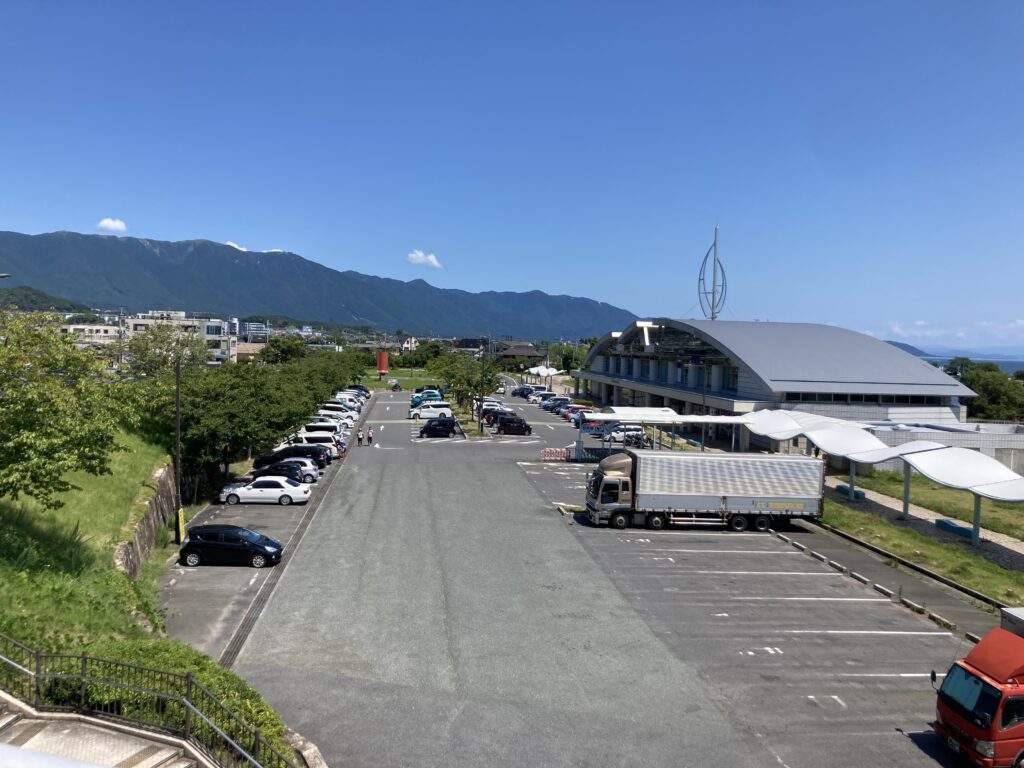 道の駅 琵琶湖大橋 米プラザ こめぷら 見晴らし台 展望台