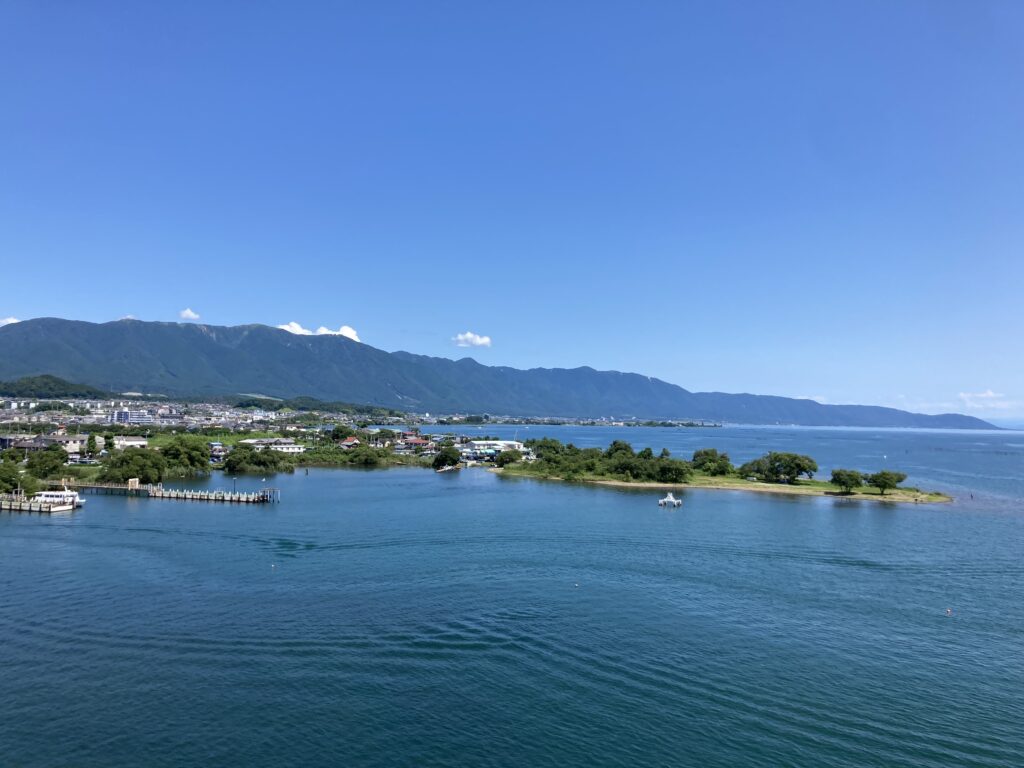 道の駅 琵琶湖大橋 米プラザ こめぷら 見晴らし台 展望台