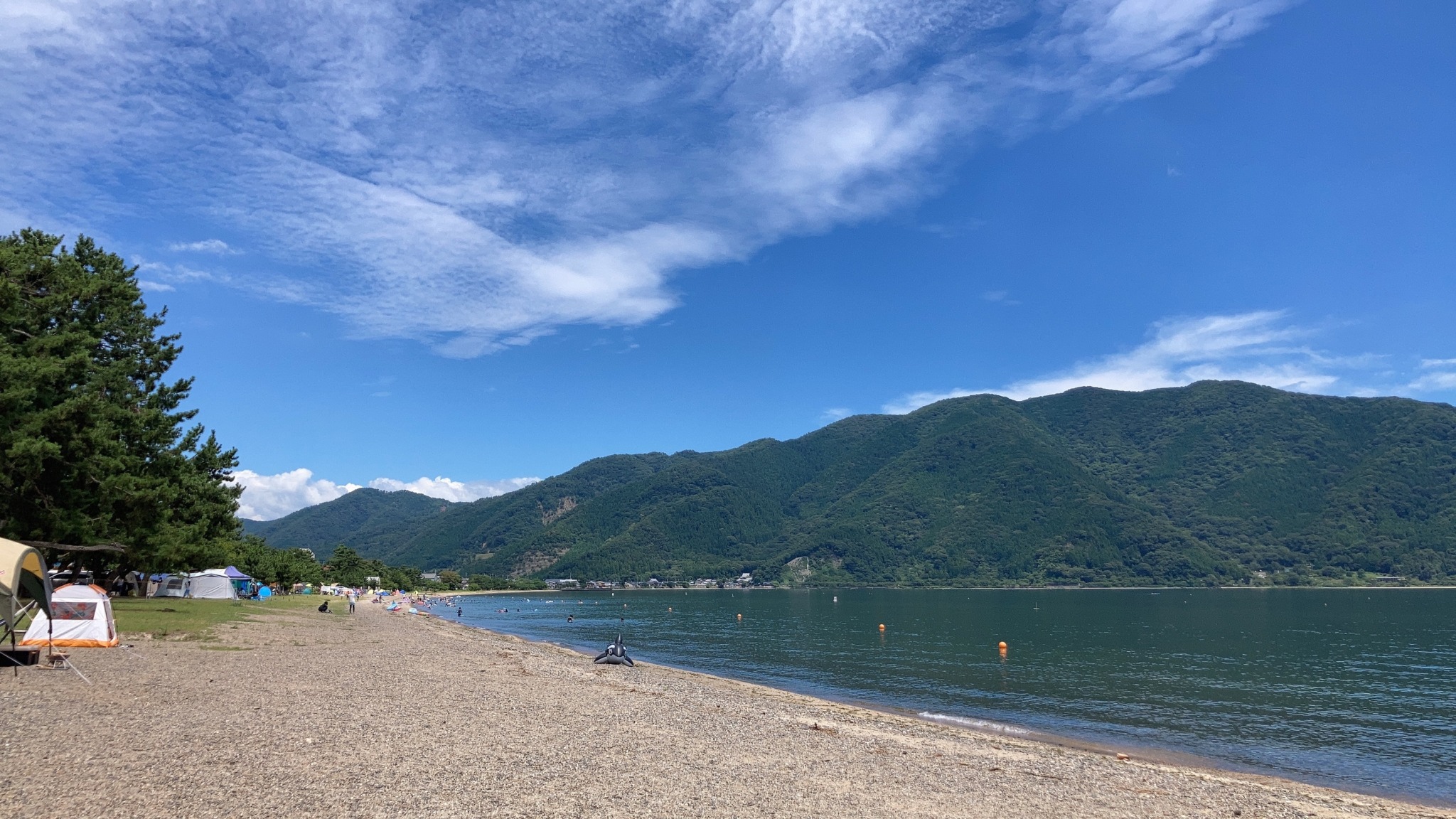 【無料ビーチ】滋賀 高島 マキノサニービーチ | びわ湖で最も美しい？？湖西で水遊び♪ - しがそび -shigasobi-