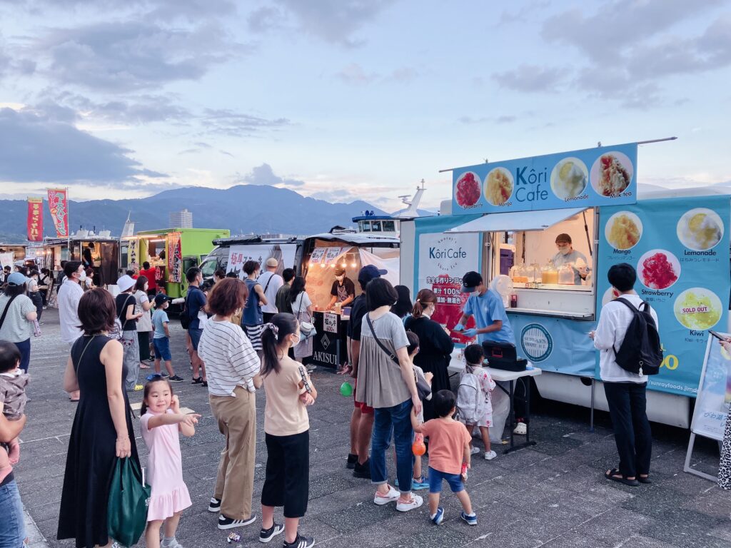 ビワコイ祭り お祭り屋台 キッチンカー