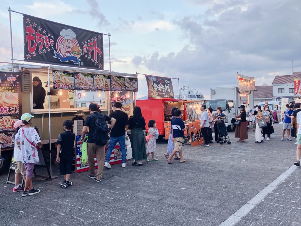 ビワコイ祭り お祭り屋台 キッチンカー