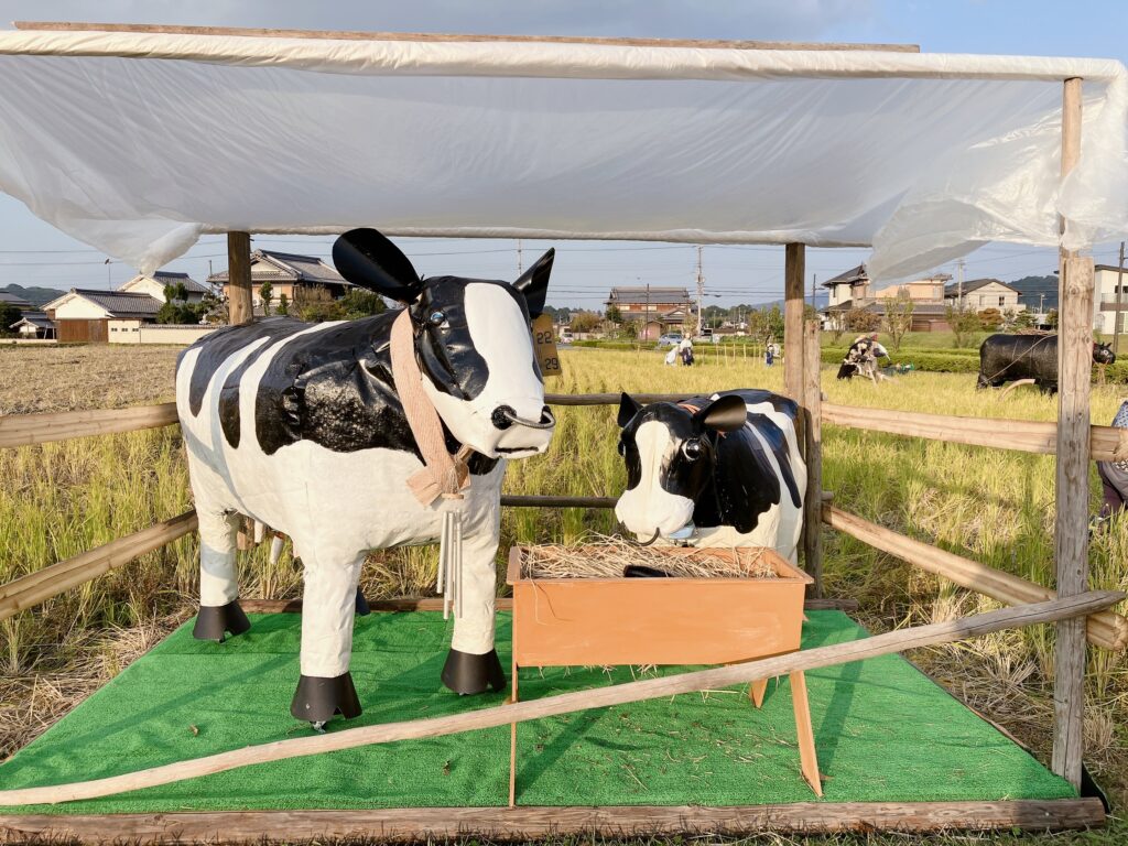 牛小屋まで＜せきのつかかし村＞