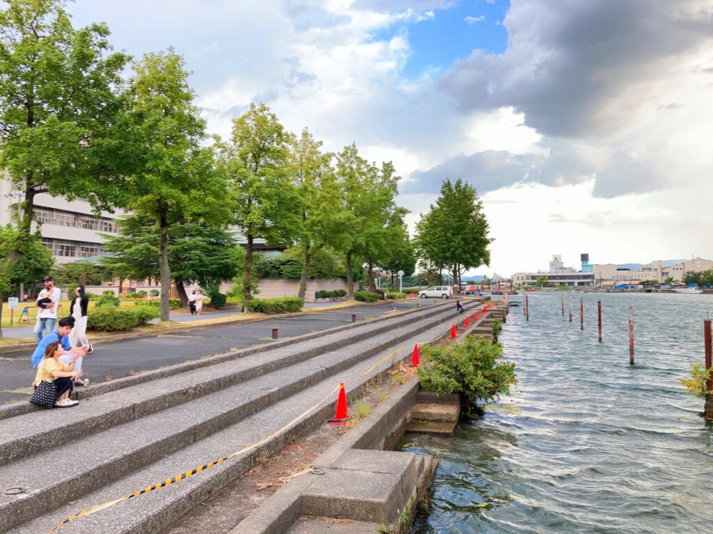 おごと温泉花火大会（おごと温泉港）