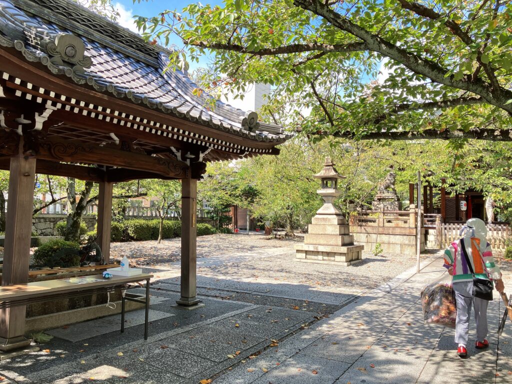 大津祭 屋台出店場所＜天孫神社境内＞