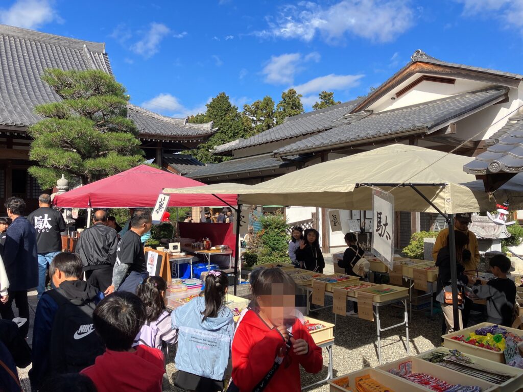 西方寺 開基1111年祭 本堂側